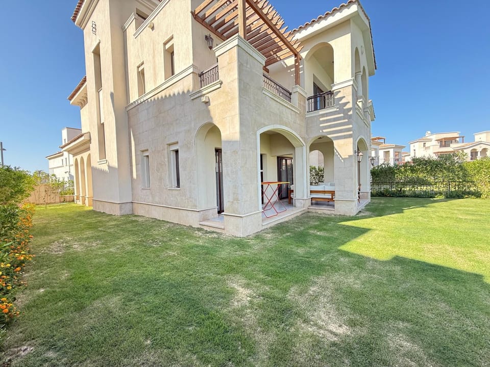 Marassi North Coast Villa 5 bedrooms with nanny room Direct access on Crystal Lagoon Salerno Villa in Egypt