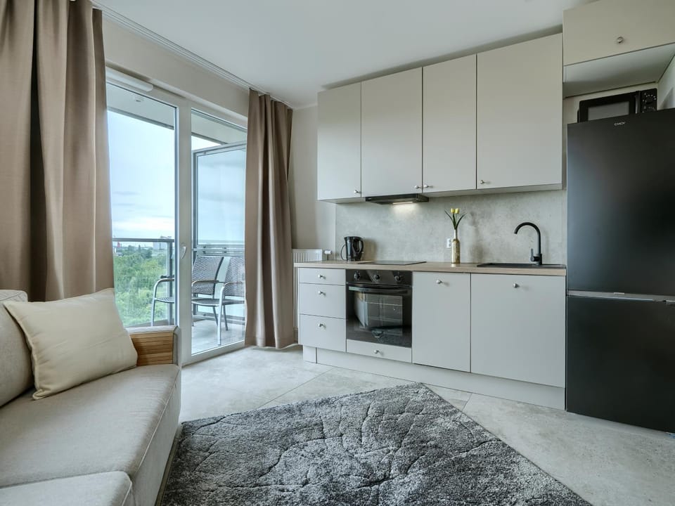 Kitchen or kitchenette, Living room