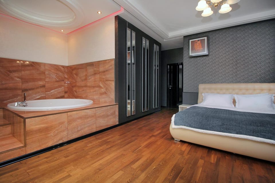 3х комнатная 2 спальни Арбат ЖК Столичный центр Apartment in Almaty