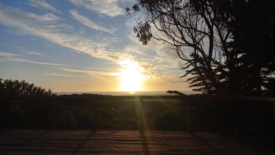 Natural landscape, Sea view, Sunset