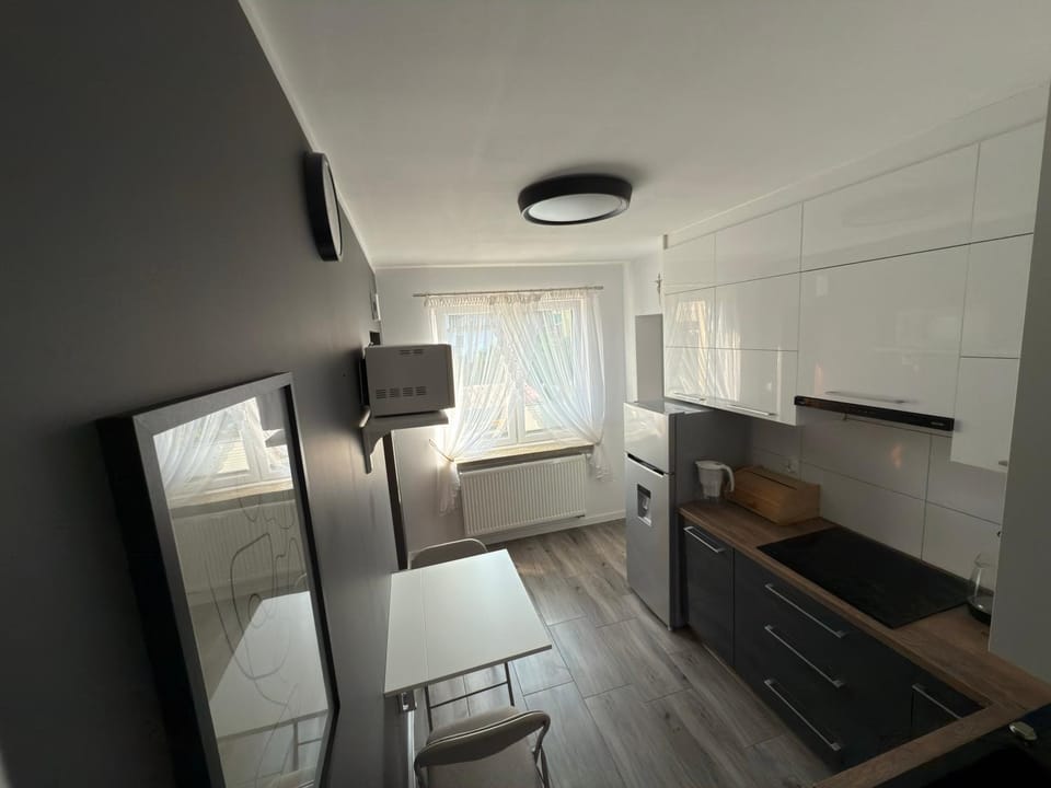 Kitchen or kitchenette, Dining area, stove