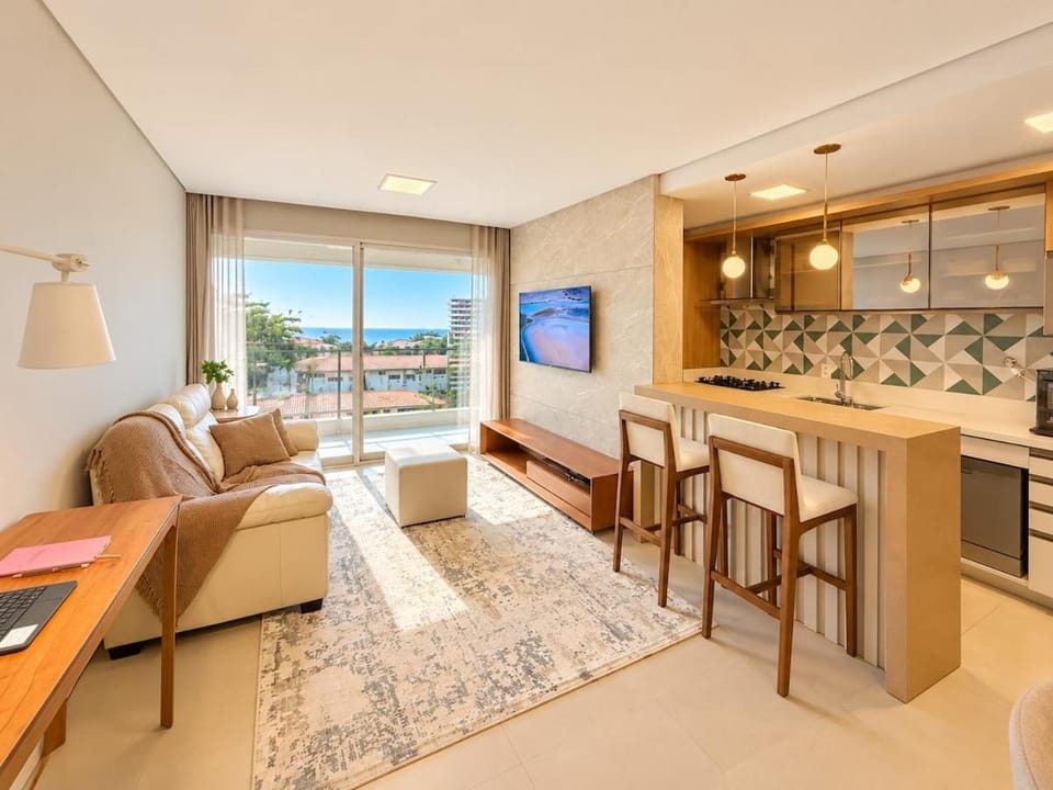 Apê Brisa · Apê Brisa do Mar| Jurerê| 3 suítes com vista Apartment in Florianopolis