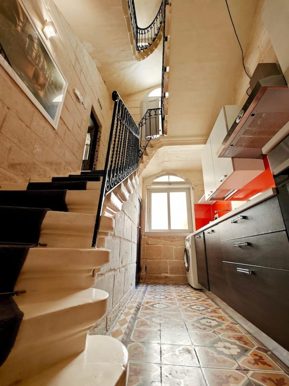 Decorative detail, oven, washing machine, kitchen