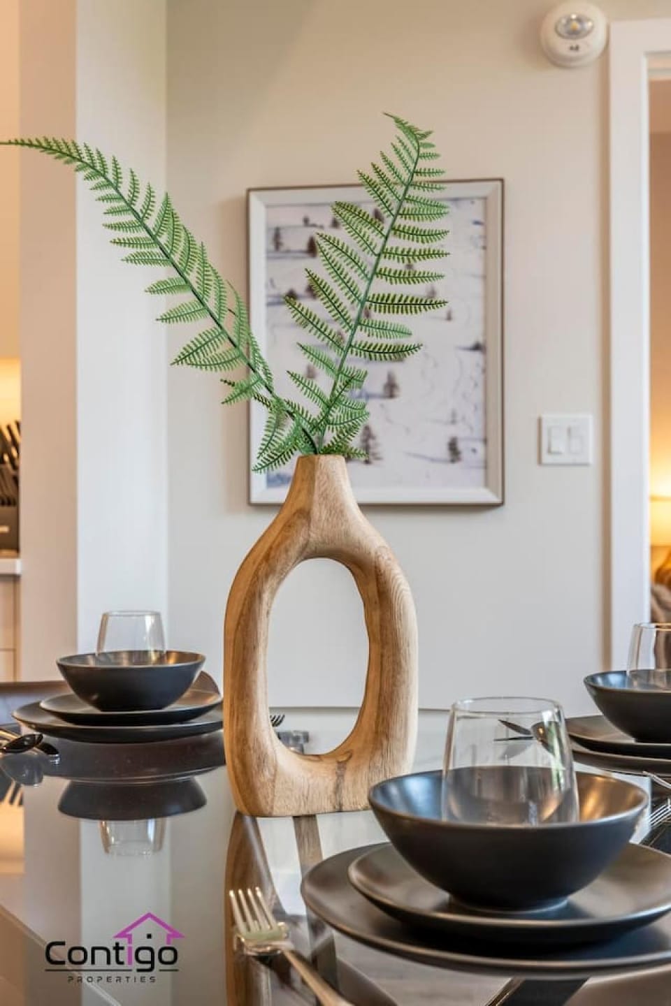 Decorative detail, Dining area