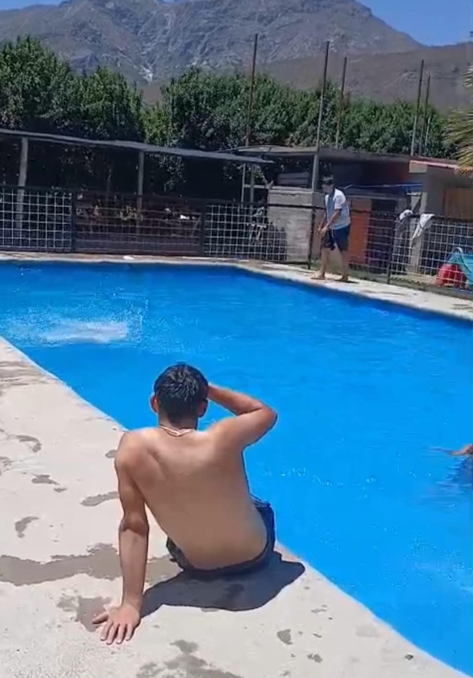 Natural landscape, Swimming pool