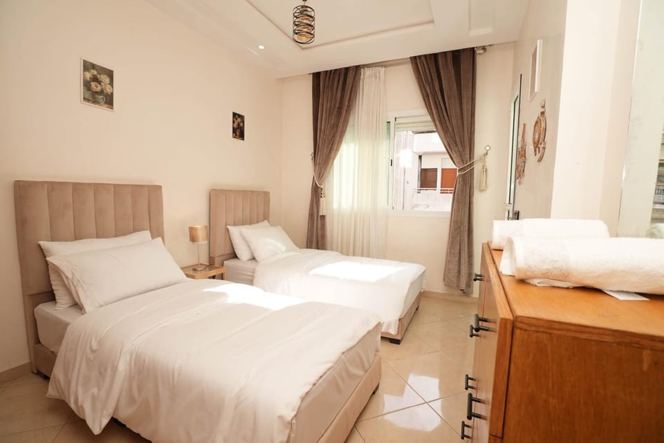 Élégant appartement F3 au centre Apartment in Rabat-Salé-Kénitra