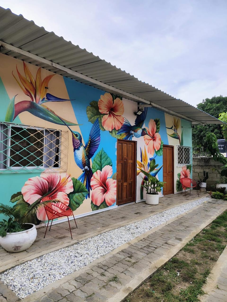 Property building, Garden