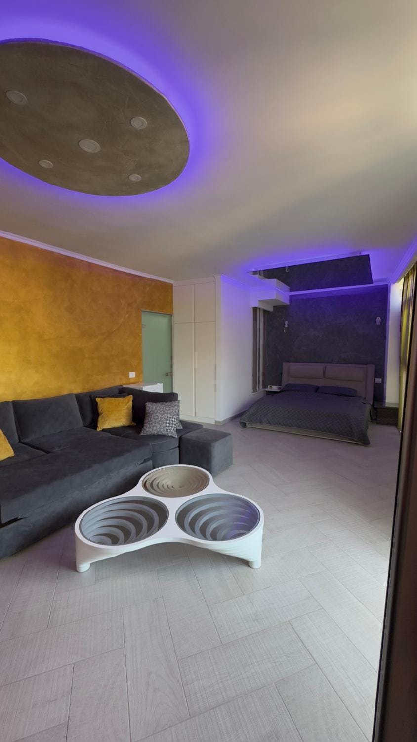 Living room, Bedroom