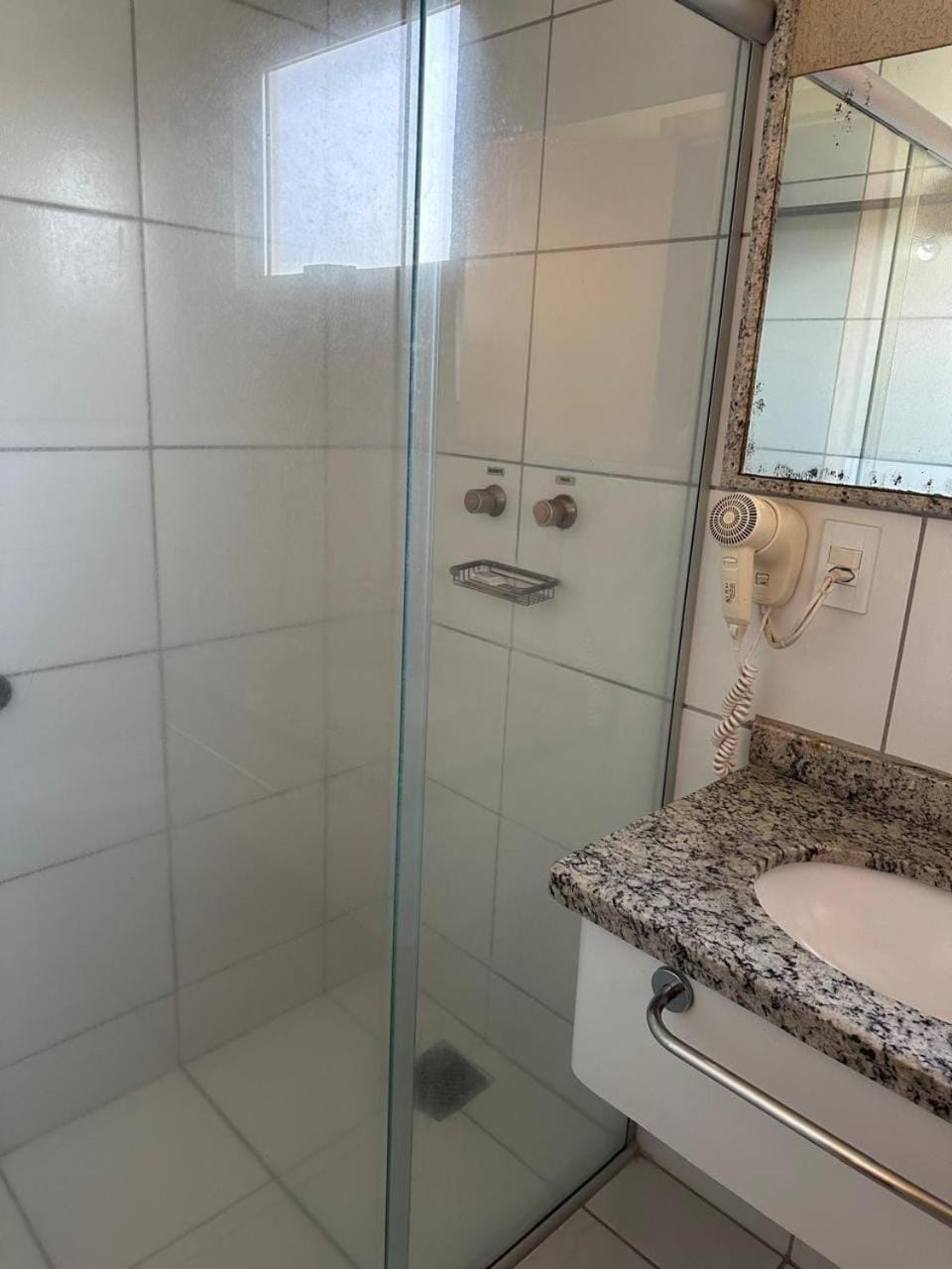 Bathroom, hair dryier