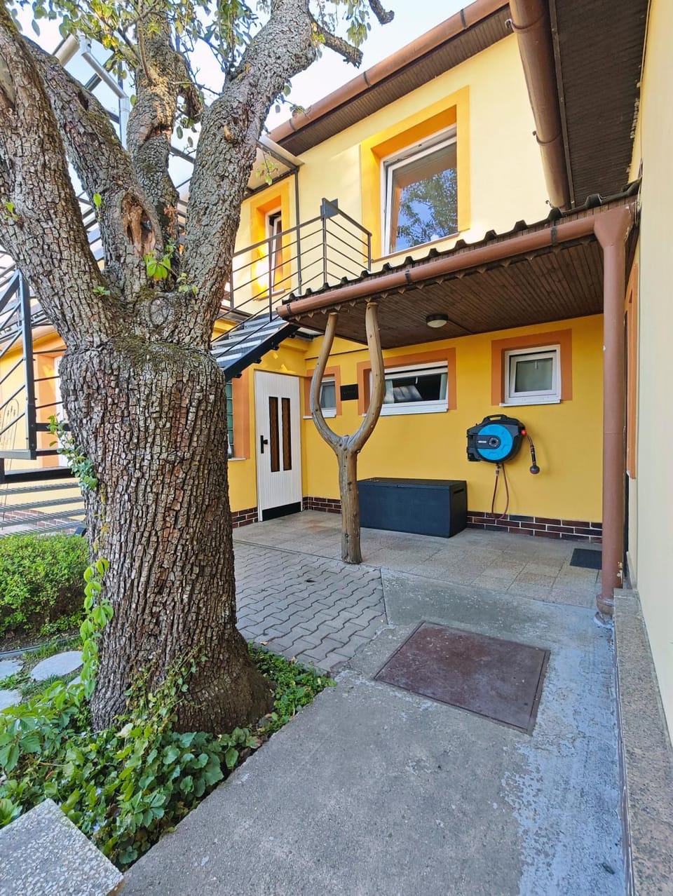 Property building, Day, Garden, Garden view