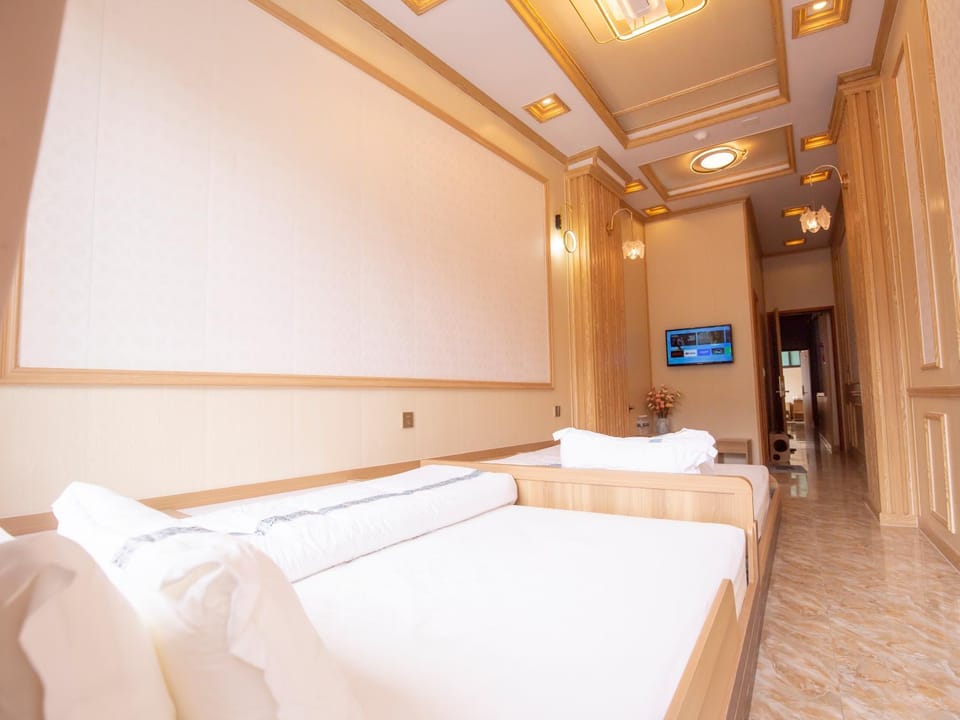 Bed, TV and multimedia, Living room, Photo of the whole room, Seating area, Bedroom, towels, air conditioner