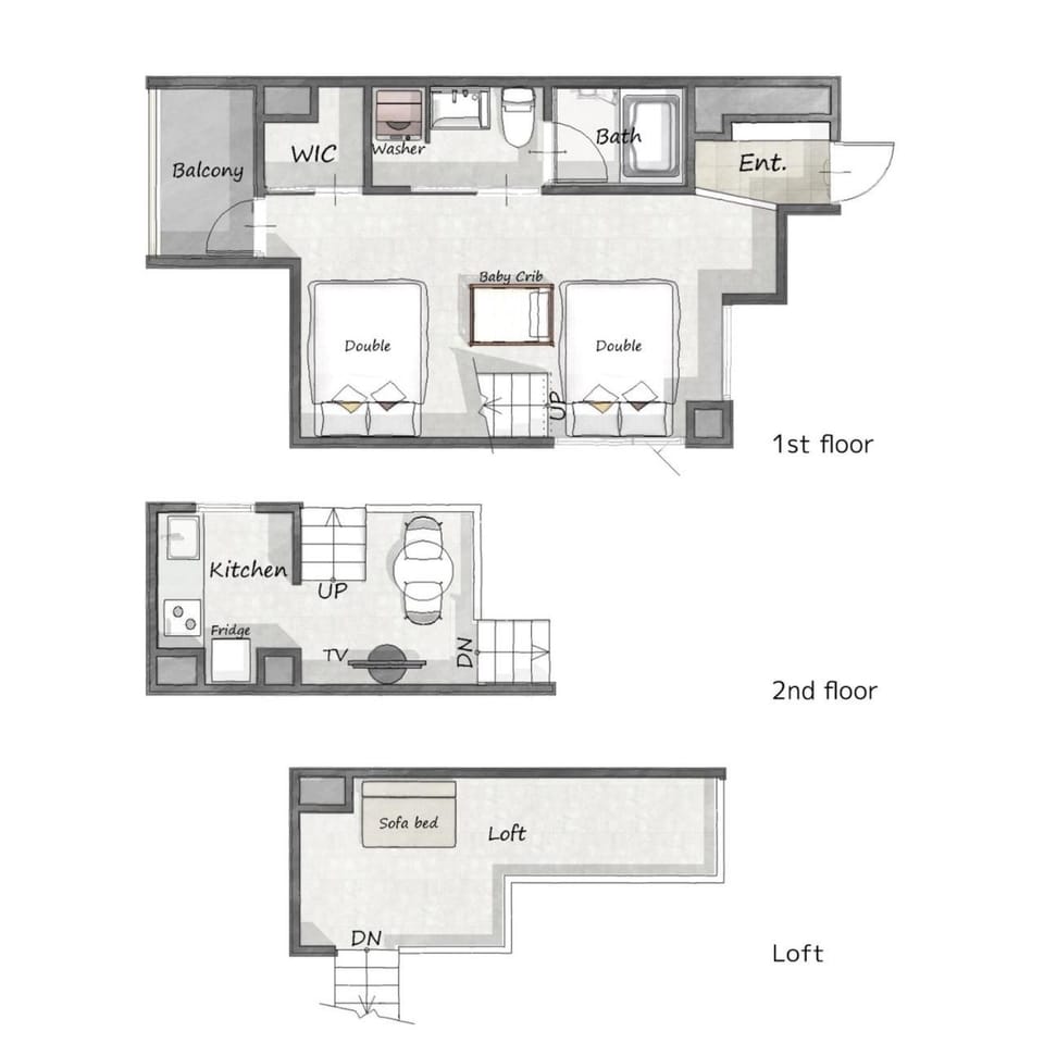 Designers room in Marunouchi for 6 people Apartment in Nagano Prefecture