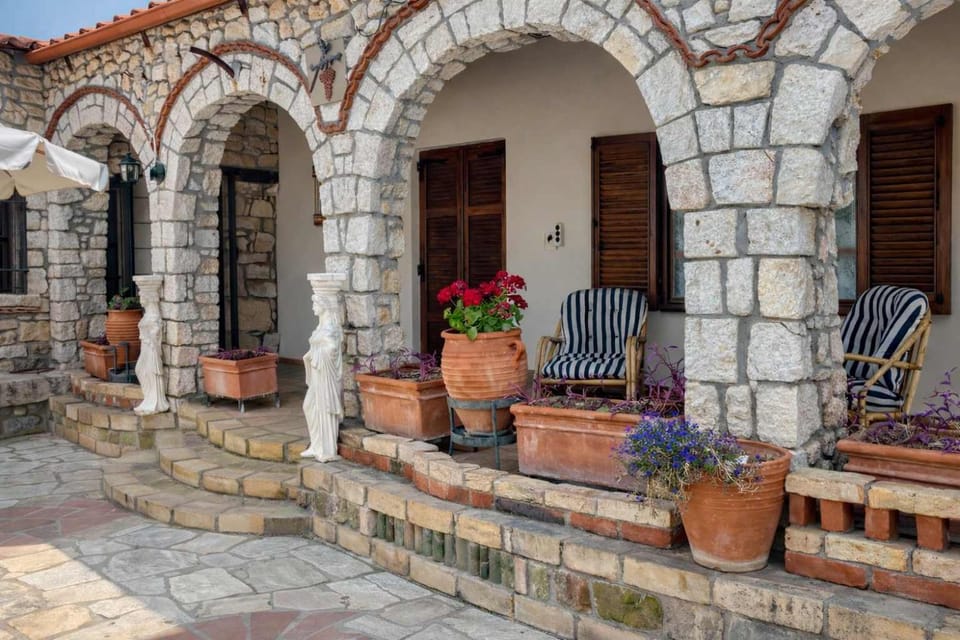 Property building, Patio