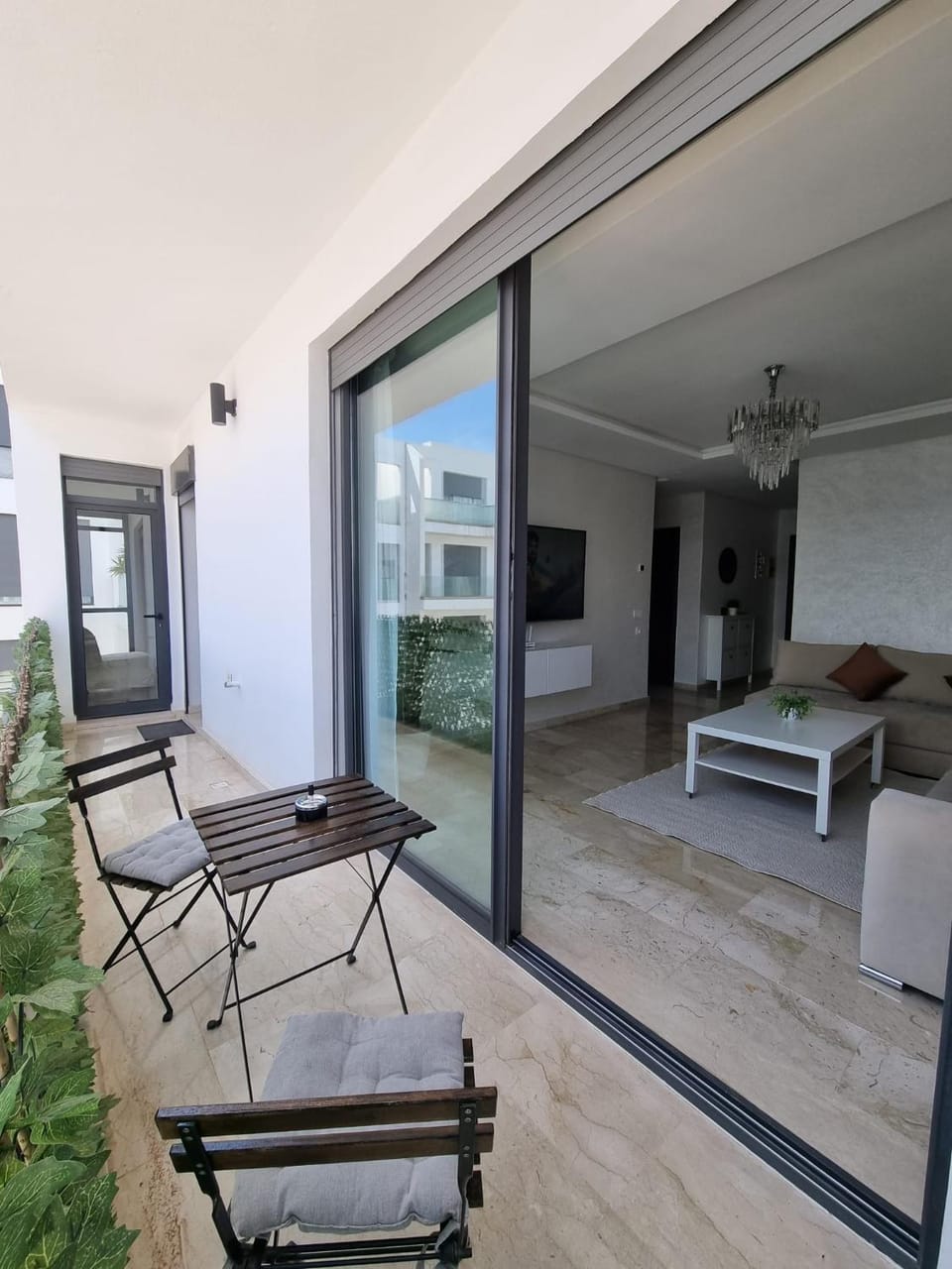 Patio, TV and multimedia, Balcony/Terrace, Living room, Seating area