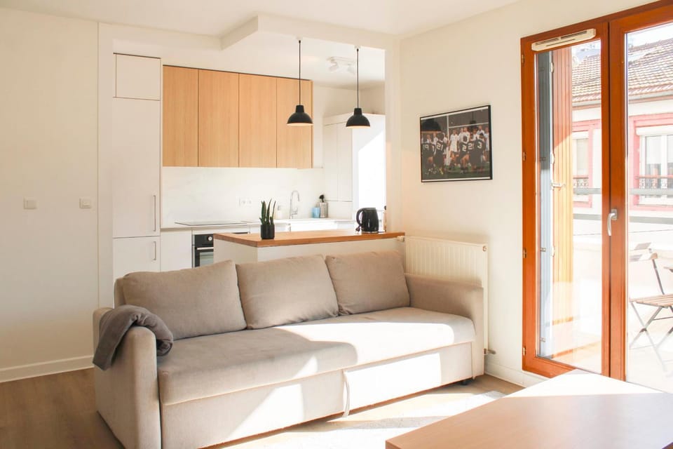 Large apartment with balcony - Stade de France Apartment in Saint-Denis, France