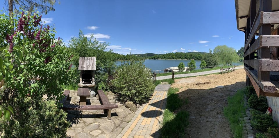 Garden view, Lake view