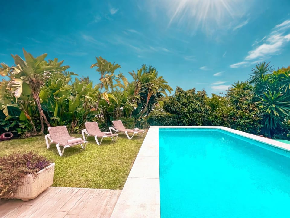 Day, Garden, Pool view, Swimming pool, sunbed