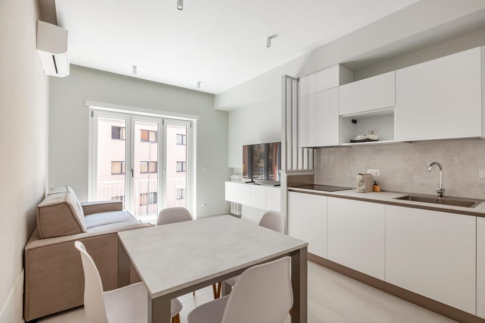 Kitchen or kitchenette, Living room