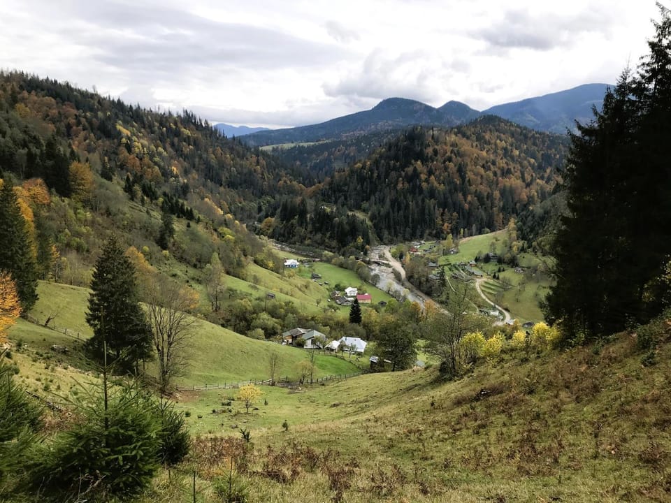Natural landscape, Mountain view