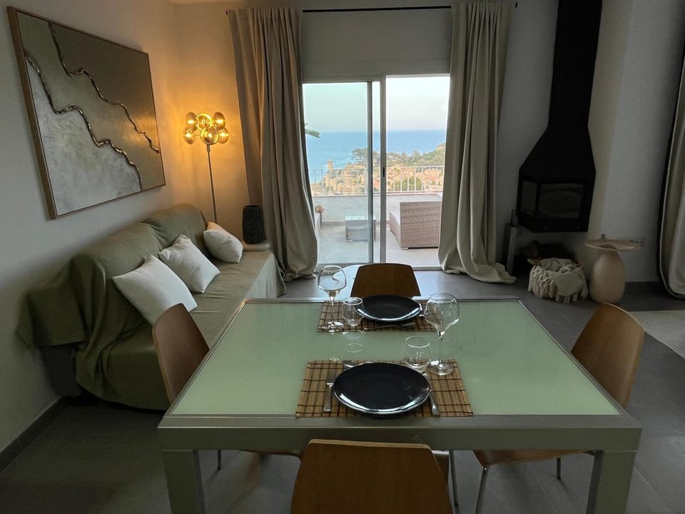 Dining area, Sea view