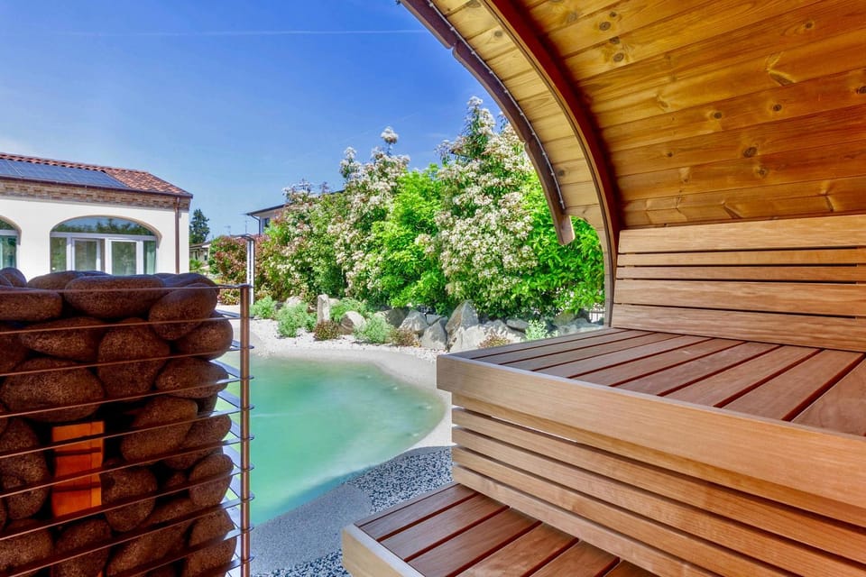 Day, Sauna, Swimming pool