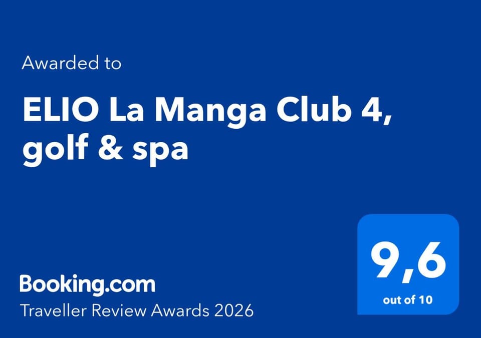 ELIO La Manga Club 4, golf & spa Apartment in Region of Murcia