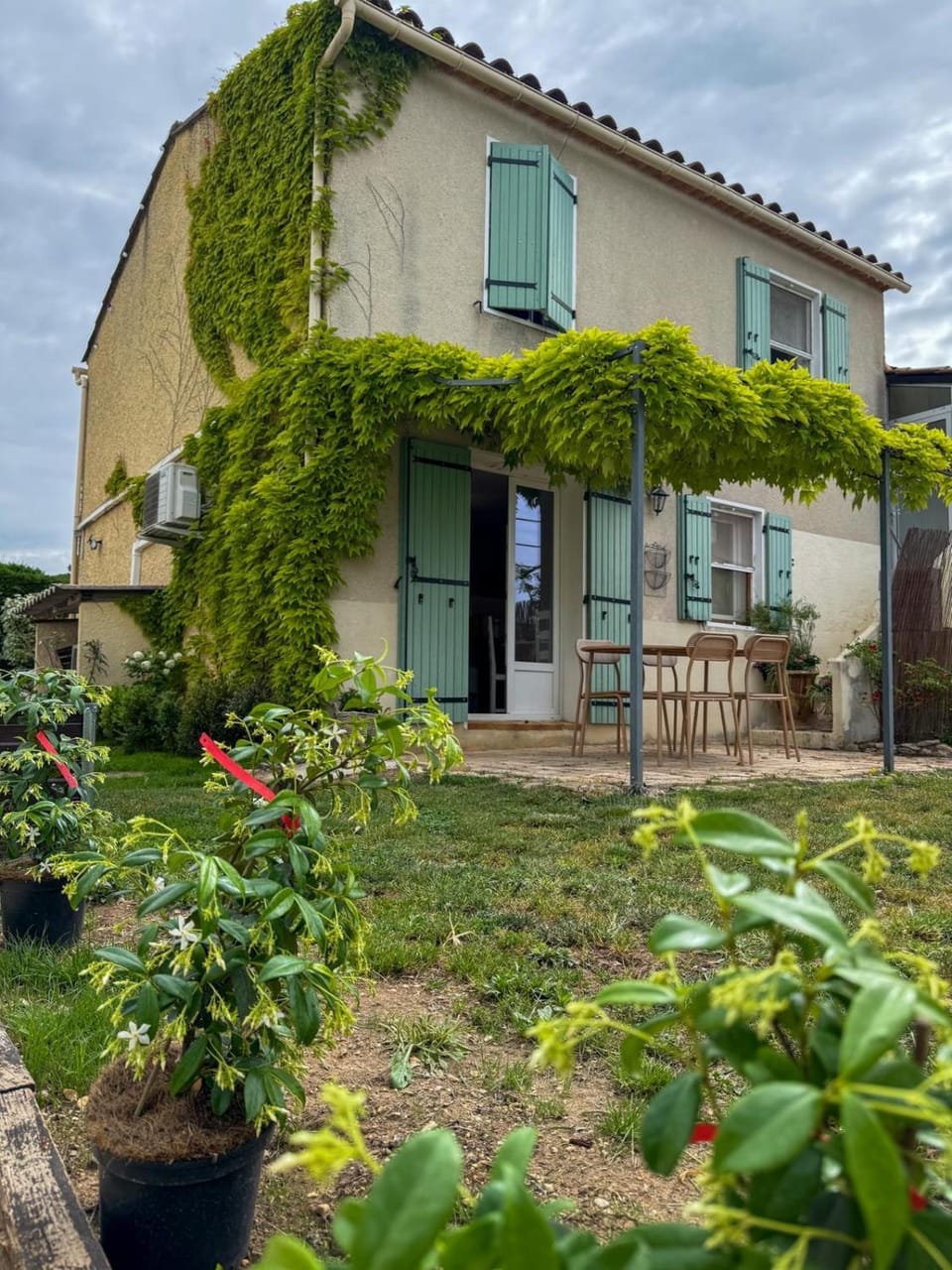 Spring, Day, Garden, Garden view