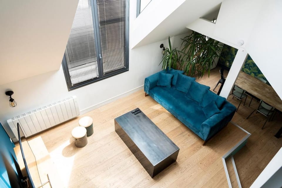 Loft lumineux 90m2 - port & centre - Caen Apartment in Caen