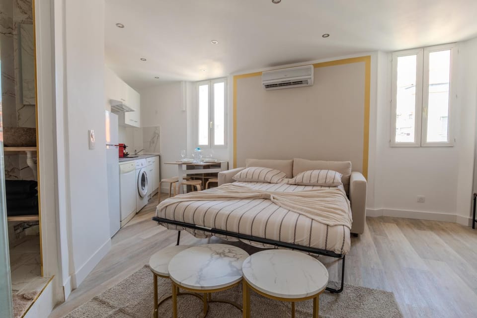 Renovated 1 bedroom - AC - City Center Apartment in Cannes