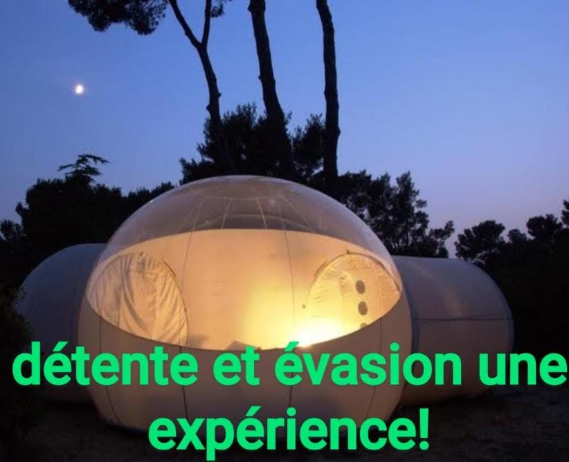la Bulle de cocagne Luxury tent in Six-Fours-les-Plages