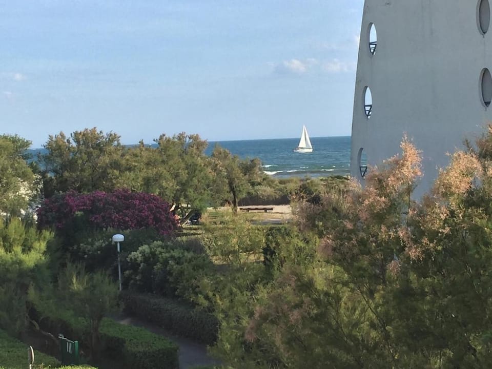T2, Calme & lumineux, au bout du jardin, la plage! House in La Grande-Motte