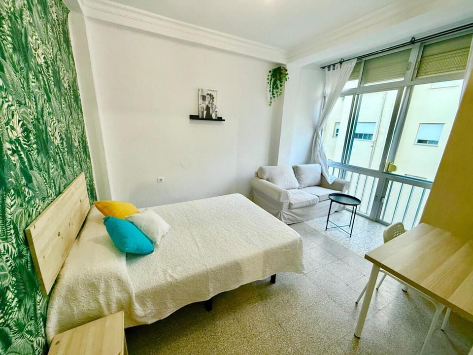 Seating area, Bedroom