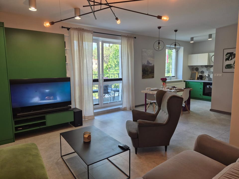 Apartamenty u Justyny - Szafir z widokiem na Dom Oficera Apartment in West Pomeranian Voivodeship, Poland