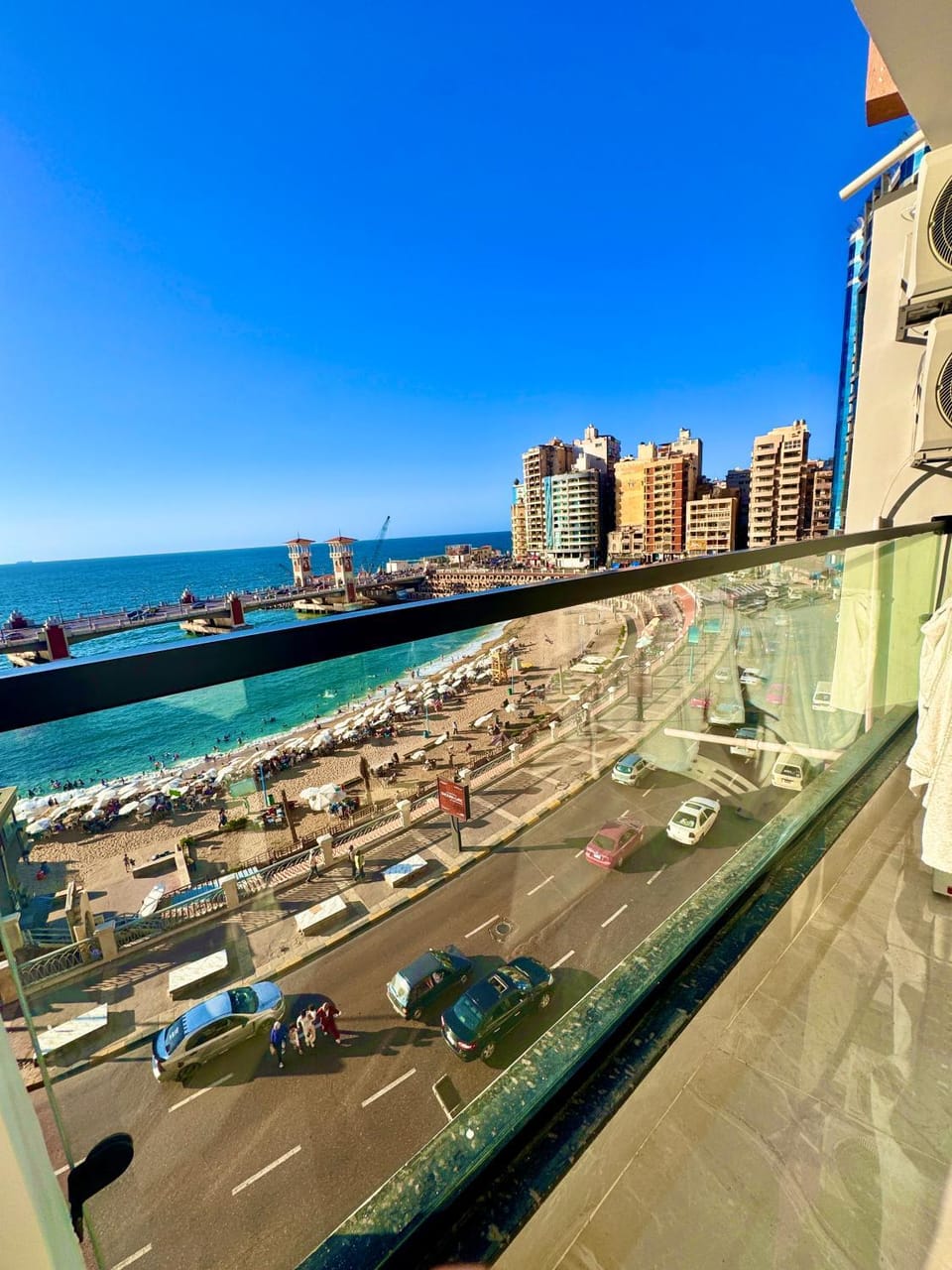 Luxury Apartment Stanley Direct Sea View, AIRHOUSE Apartment in Alexandria