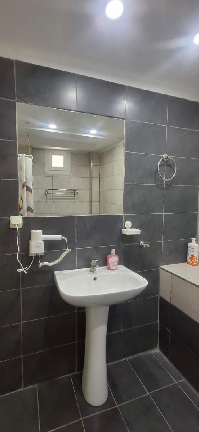 Bathroom, hair dryier