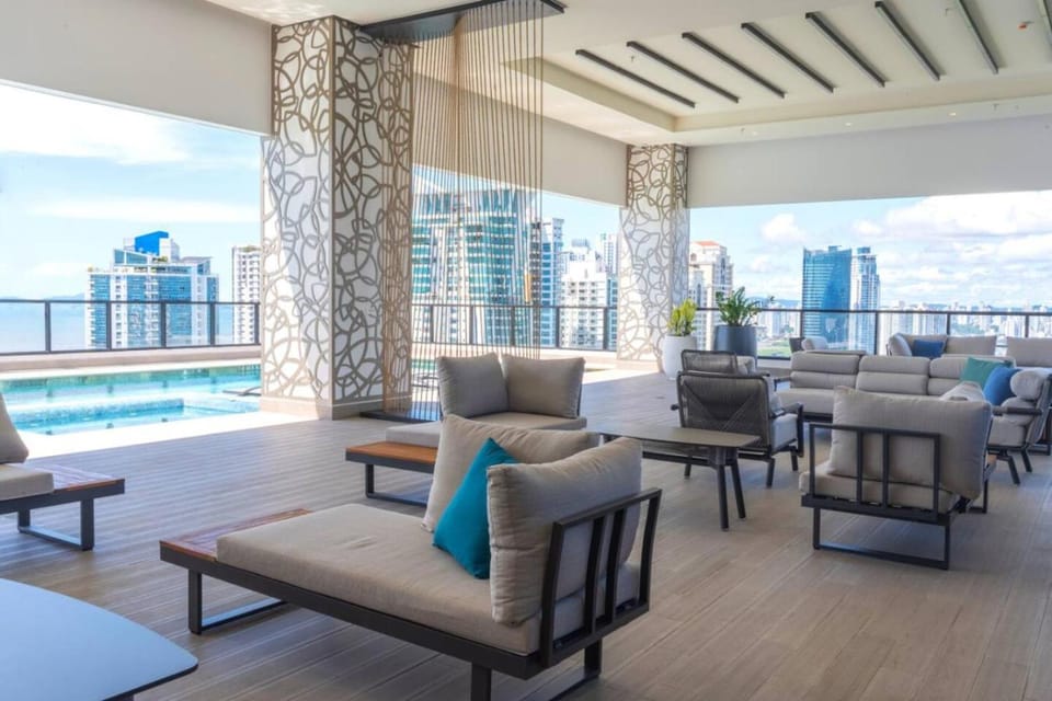 Seating area, Swimming pool