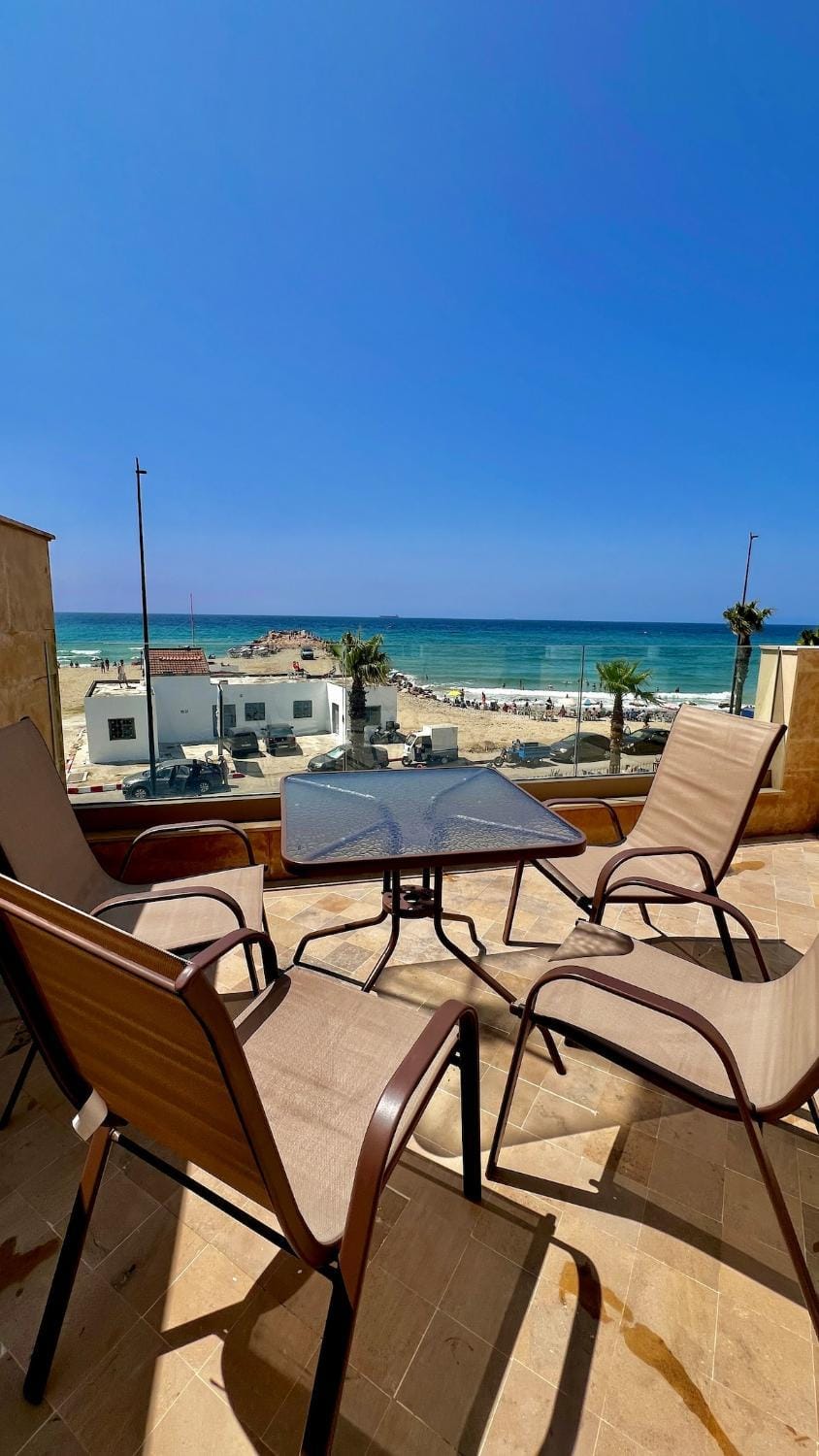Patio, View (from property/room), Balcony/Terrace, Beach, Sea view