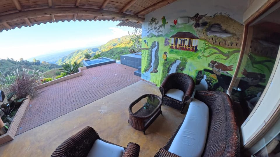 Balcony/Terrace, Living room, Garden view
