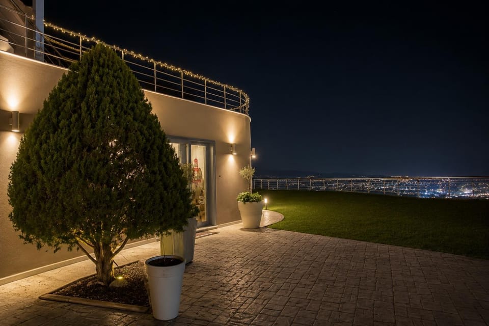 Mytilene Luxury Villa Garden Level Villa in Decentralized Administration of the Aegean