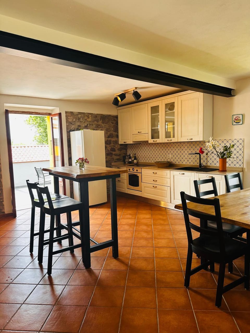 Kitchen or kitchenette, Dining area, pet friendly, stove
