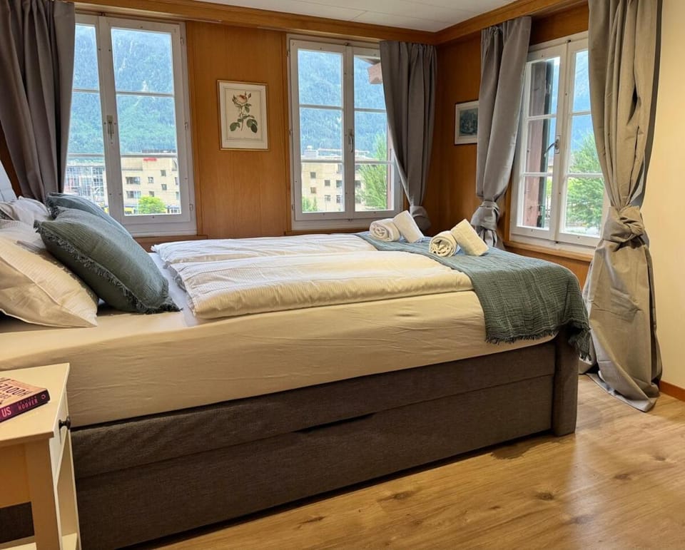 River 3 - Kissed Retreat with Iconic Jungfraujoch View Apartment in Interlaken