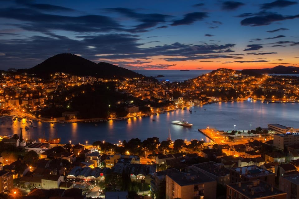 Night, Natural landscape, Bird's eye view, Summer, Beach, Sea view