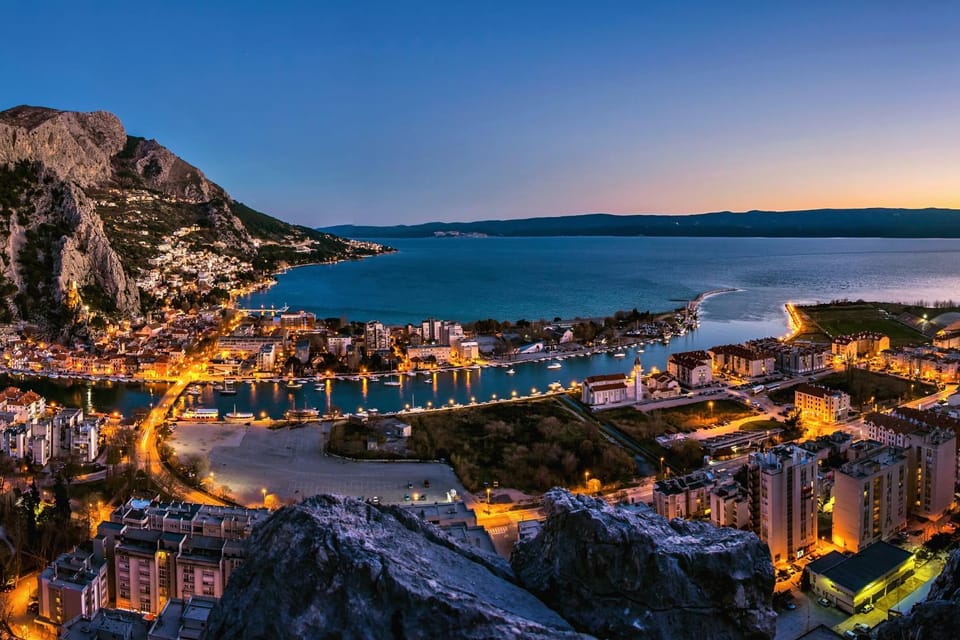 Natural landscape, Bird's eye view, Summer, Sea view