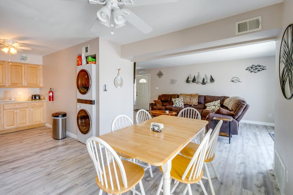 Walk to Brigantine Beach: Condo w/ Furnished Patio House in Brigantine