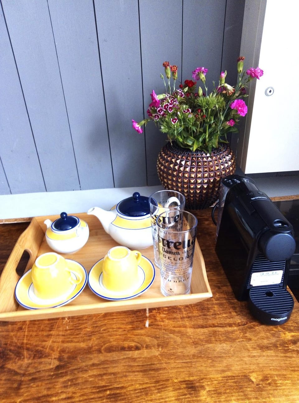Coffee/tea facilities, Kitchen or kitchenette, Food and drinks, Business facilities, Decorative detail, Food, Guests, Garden view, Garden view, Breakfast, Continental breakfast, Italian breakfast, Parking, furniture, storage, wardrobe, kitchen