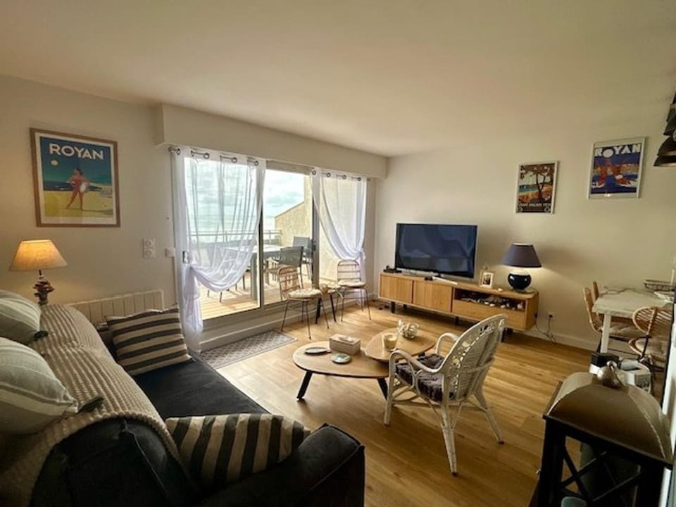 Bel appartement T3 rénové avec vue sur mer à Royan - FR-1-494-213 Apartment in Royan