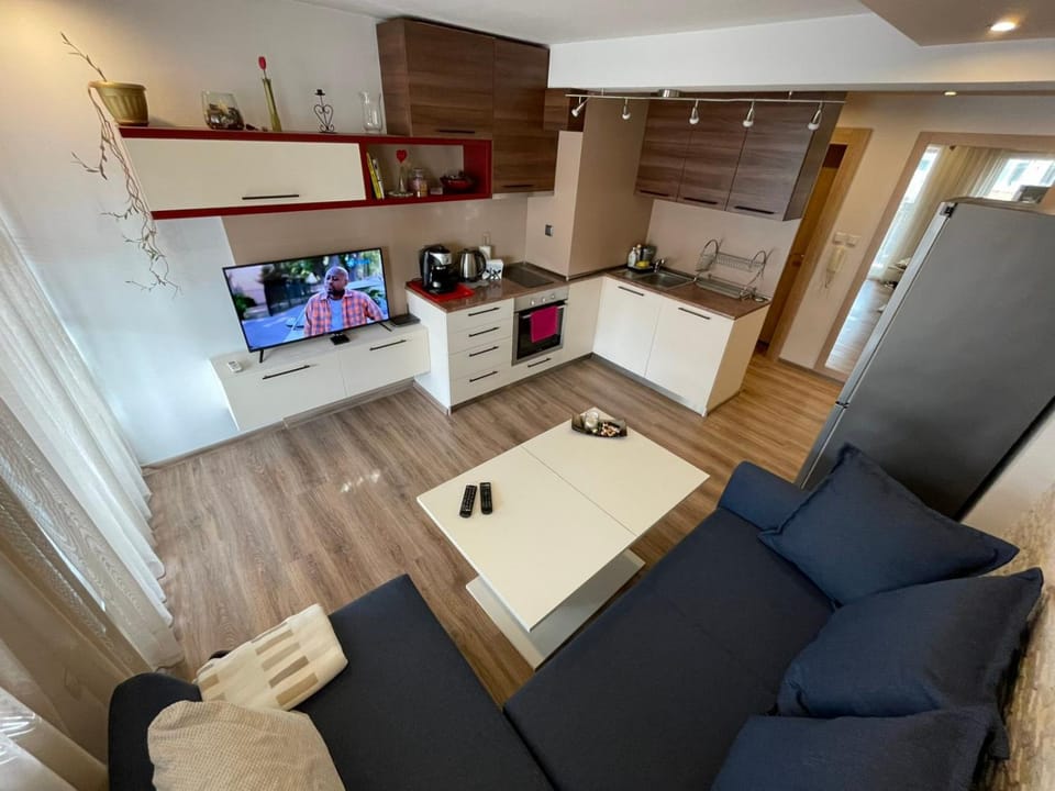 Communal lounge/ TV room, TV and multimedia, Kitchen or kitchenette, Living room, Seating area, Dining area, Evening entertainment
