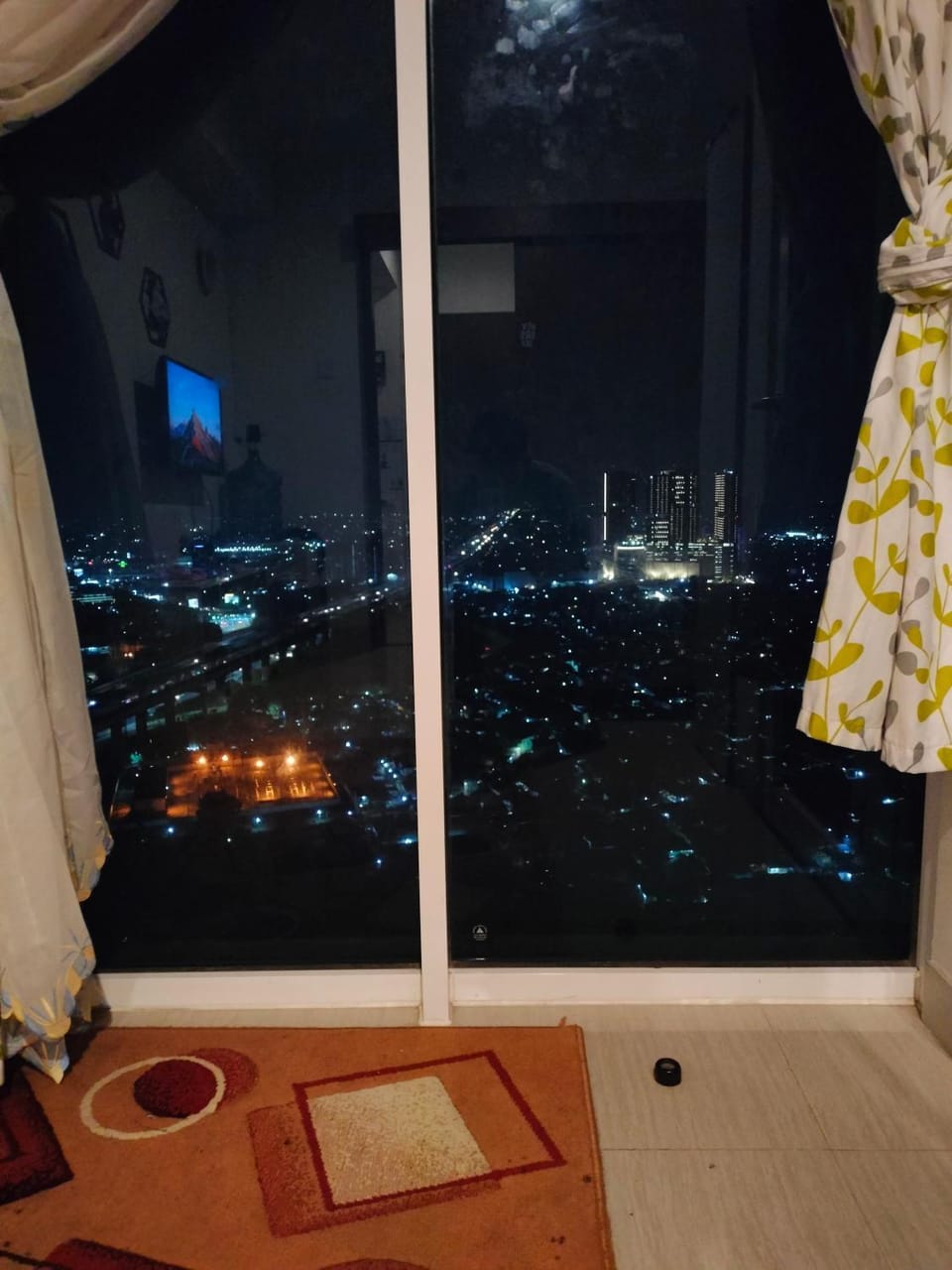 Night, Bird's eye view, City view