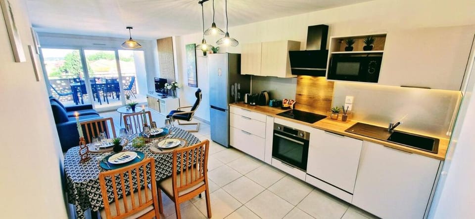 THAU-INDIGO, Appt Neuf, Standing, Prox Plages, Terrasse, Parking, Climatisé Apartment in Occitanie