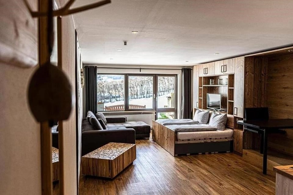 Living room, Seating area, Bedroom